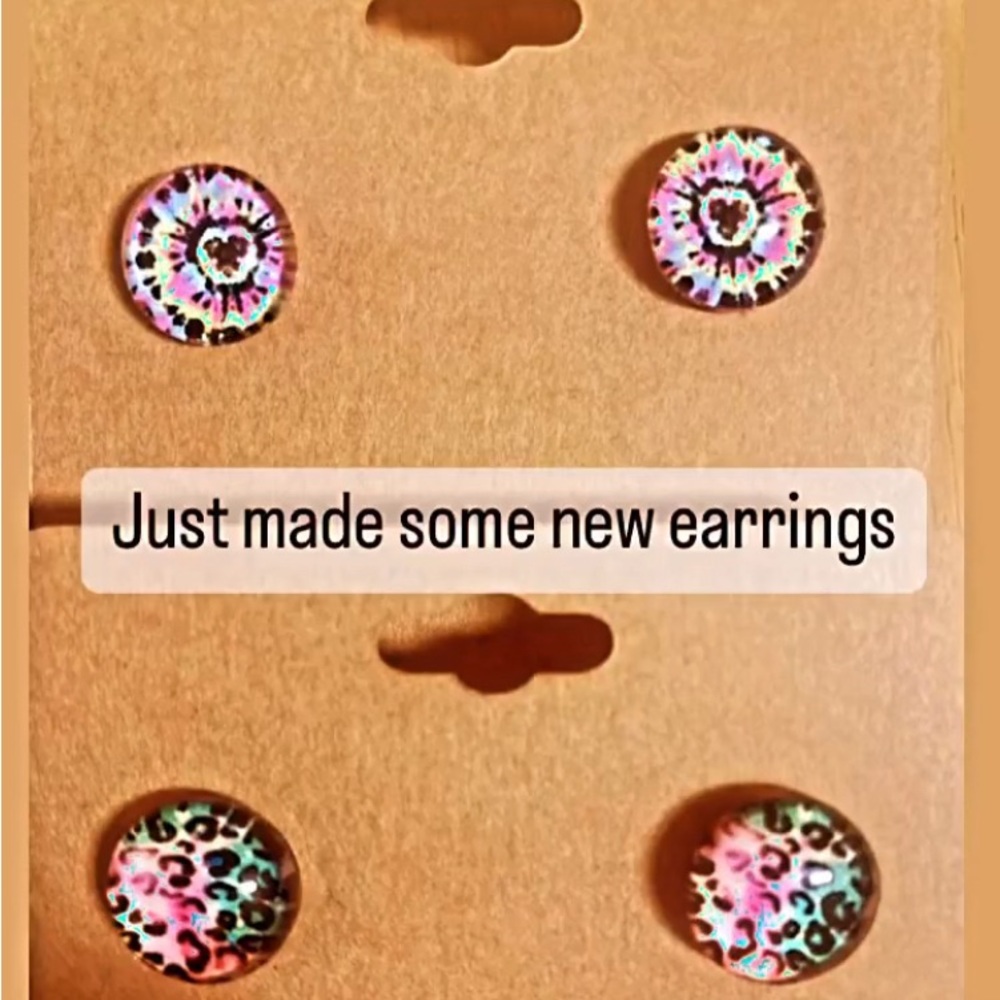 Made some new earrings